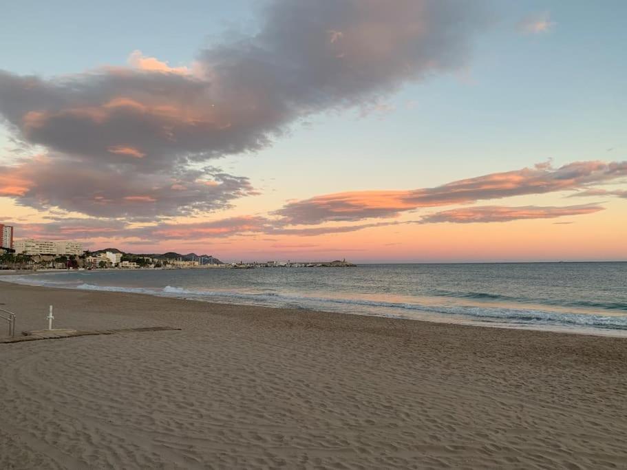 Preciosa Casa En Vilajoyosa Con Vistas Al Mar En Las Casas Colgantes Del Casco Antiguo Вильяхойоса Экстерьер фото