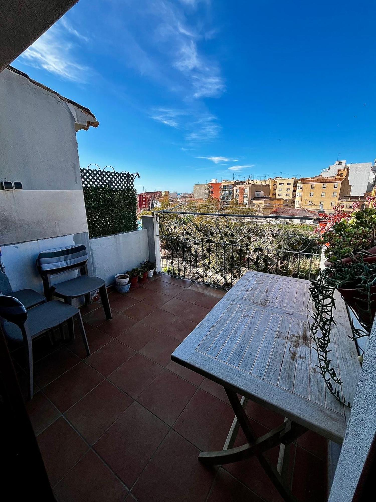 Preciosa Casa En Vilajoyosa Con Vistas Al Mar En Las Casas Colgantes Del Casco Antiguo Вильяхойоса Экстерьер фото